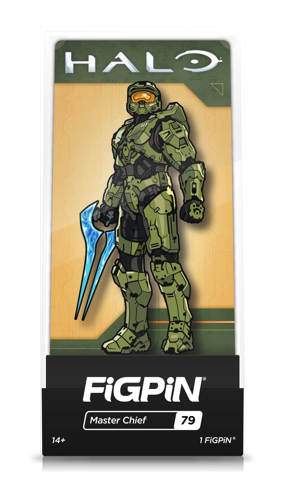 FiGPiN #79 HALO Master Chief with Energy Sword