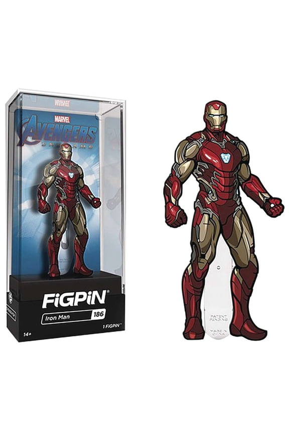 FiGPiN - Avengers Endgame: Iron Man - Collectible Pin with Premium Display Case
