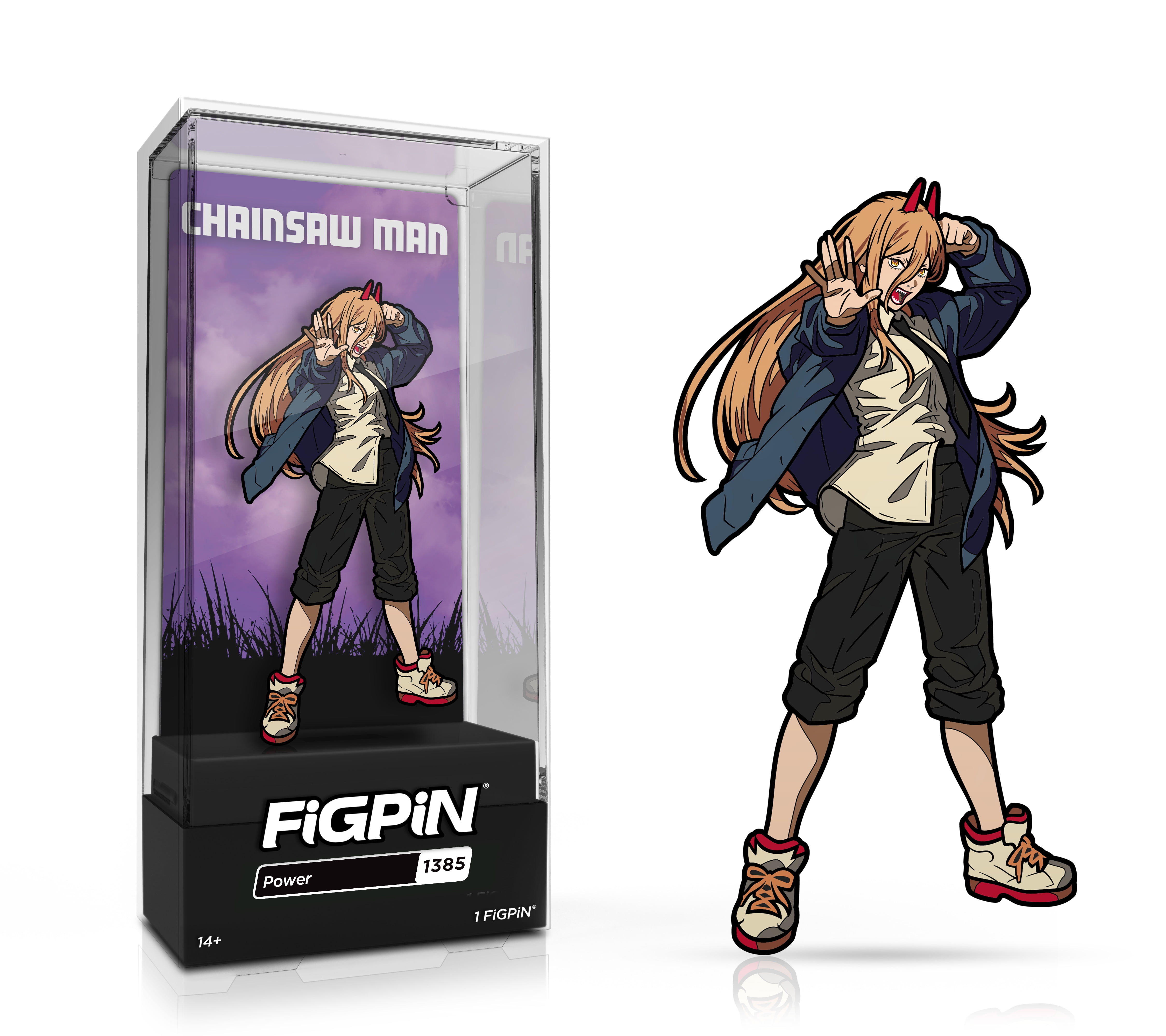 FiGPiN Chainsaw Man Power Collectible Enamel Pins (1385)