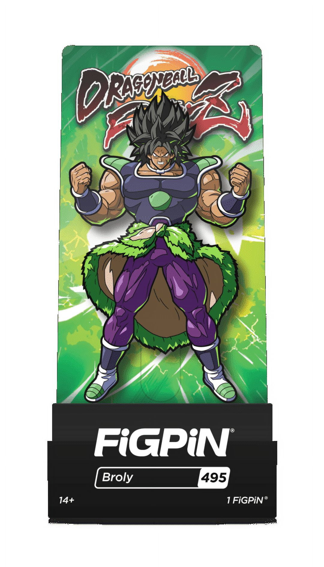 FiGPiN Dragon Ball FighterZ Broly #495 Exclusive