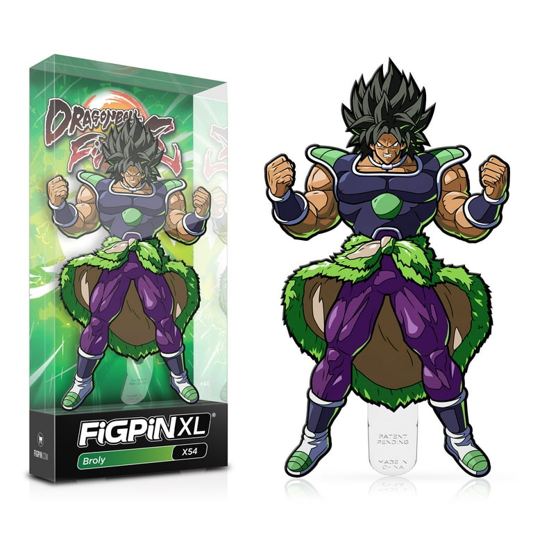 FiGPiN Dragon Ball FighterZ: Broly XL #X54 – 6.15” Collectible Pin