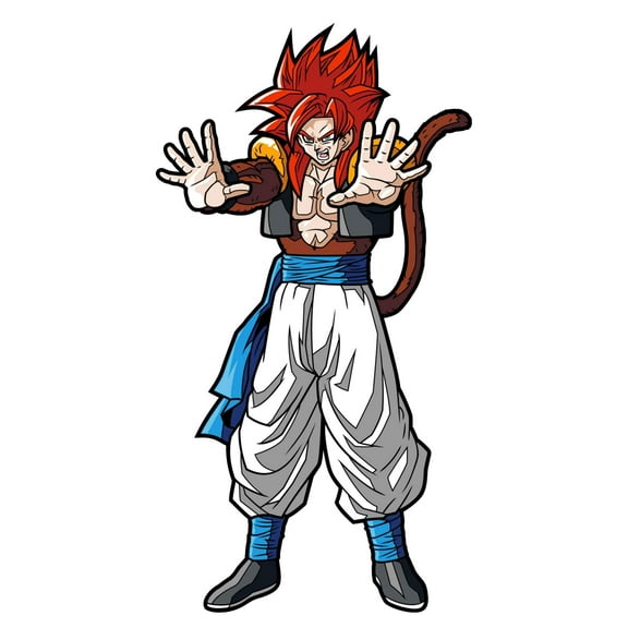FiGPiN Dragon Ball GT Super Saiyan 4 Gogeta with Display Box, Enamel