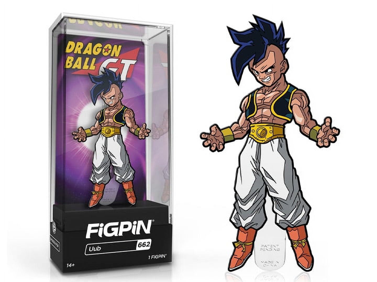  FiGPiN Dragon Ball GT Uub (#662) Collectible Pin : Clothing,  Shoes & Jewelry