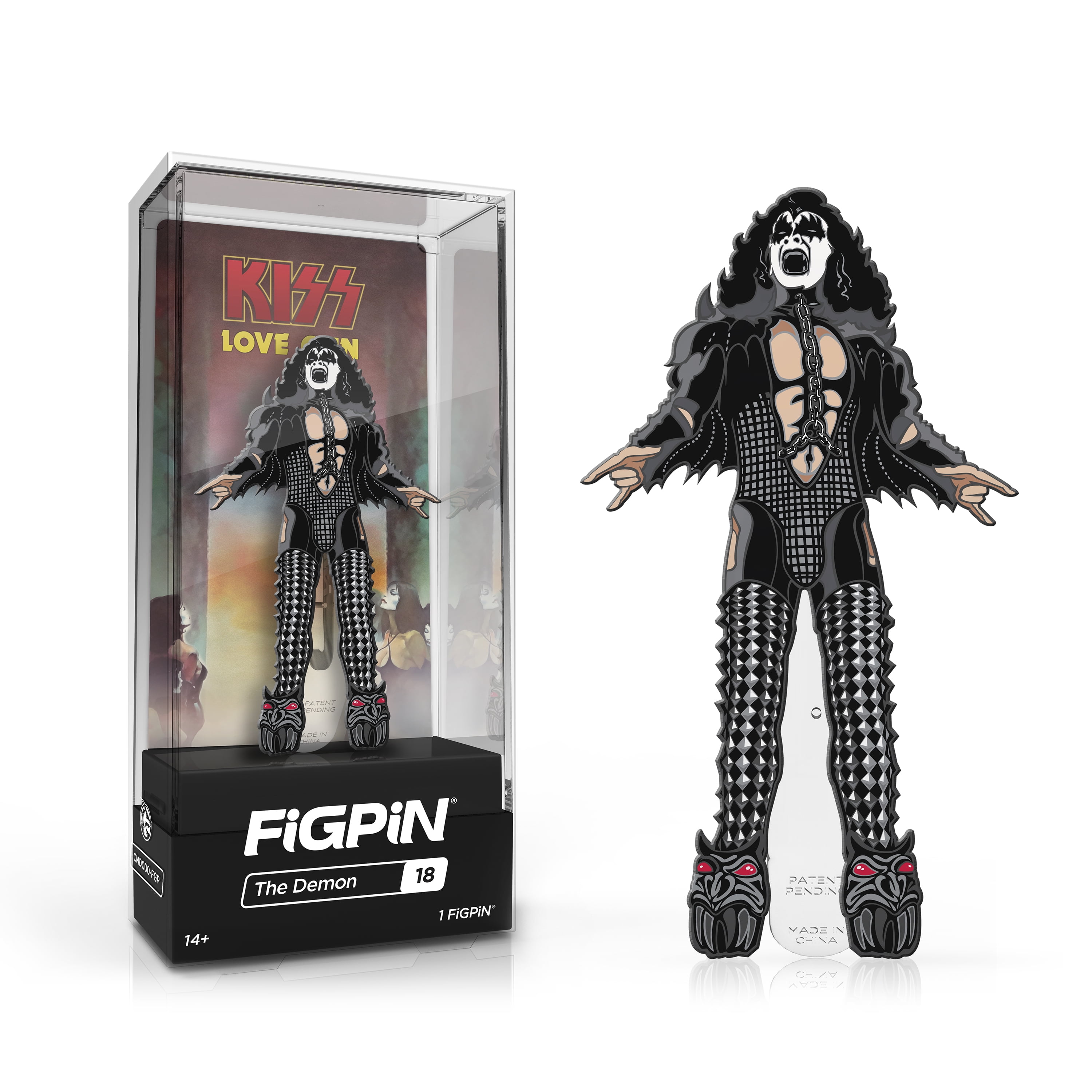 FiGPiN KISS Love Gun The Demon #18 – Collectible Pin FiGPiN KISS Love Gun The Demon #18 – Collectible Pin