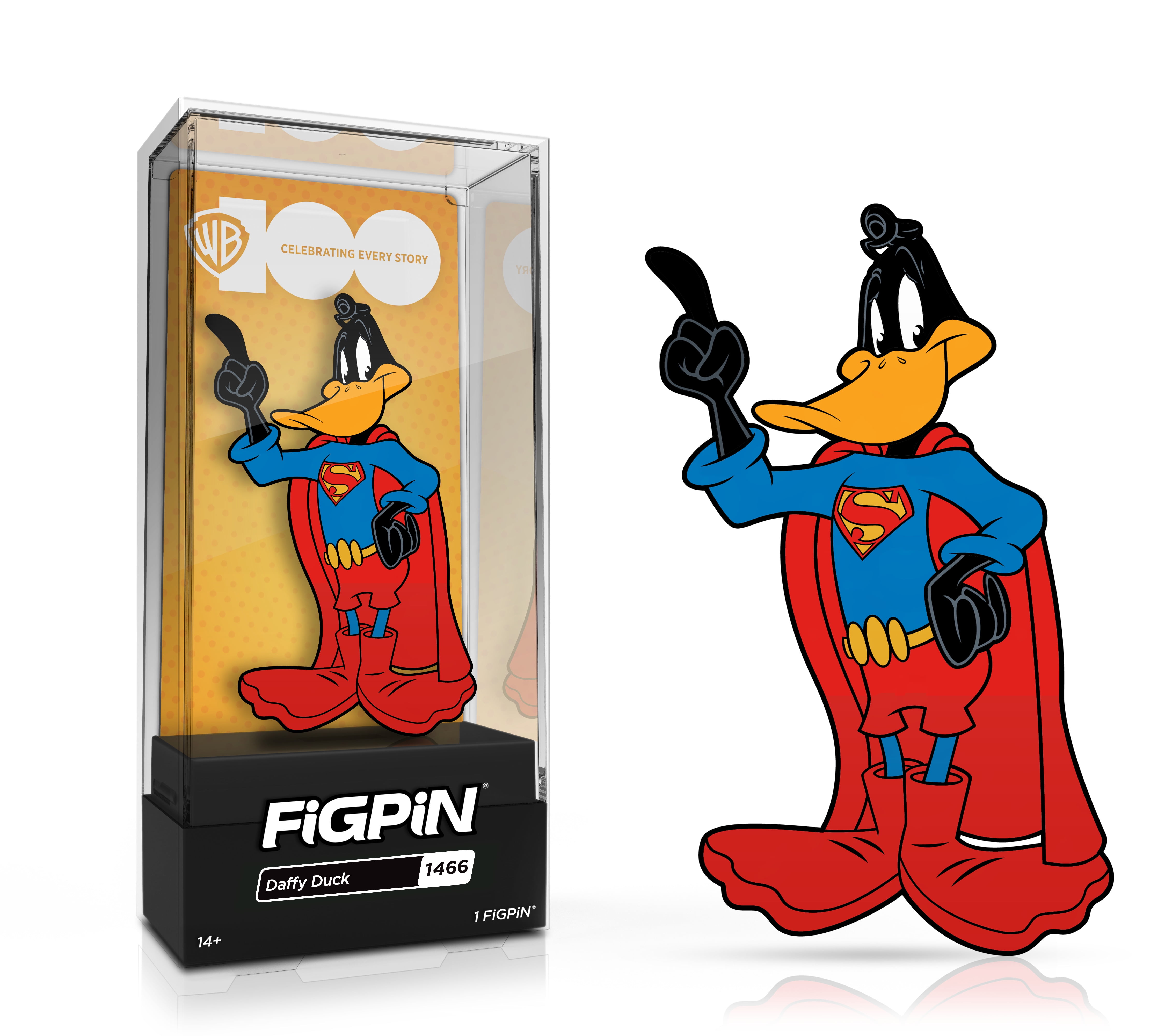 FiGPiN Looney Tunes Daffy Duck Collectible Enamel Pin (1466)