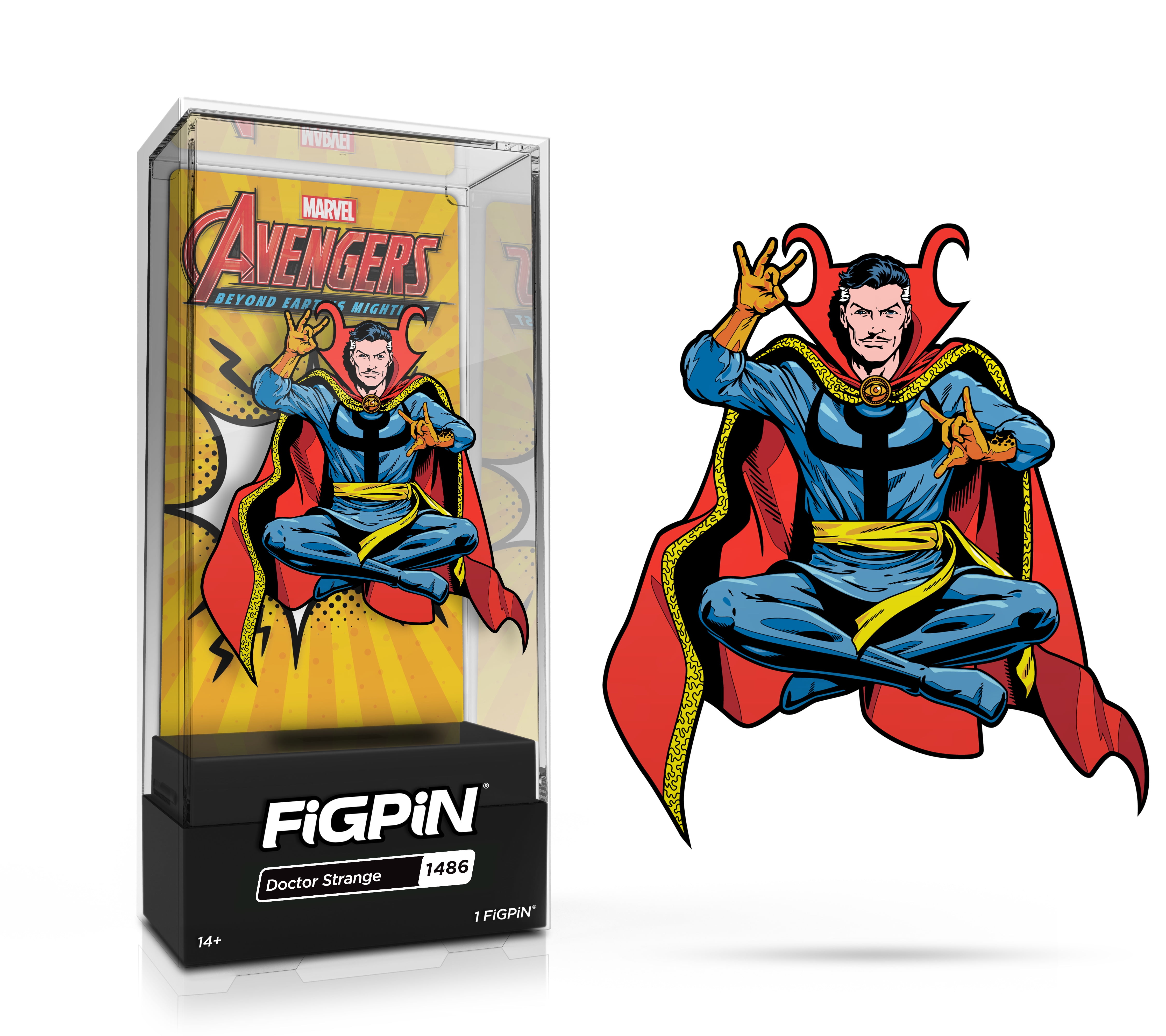 FiGPiN Marvel Classic Avengers Doctor Strange Collectible Enamel Pin (1486)