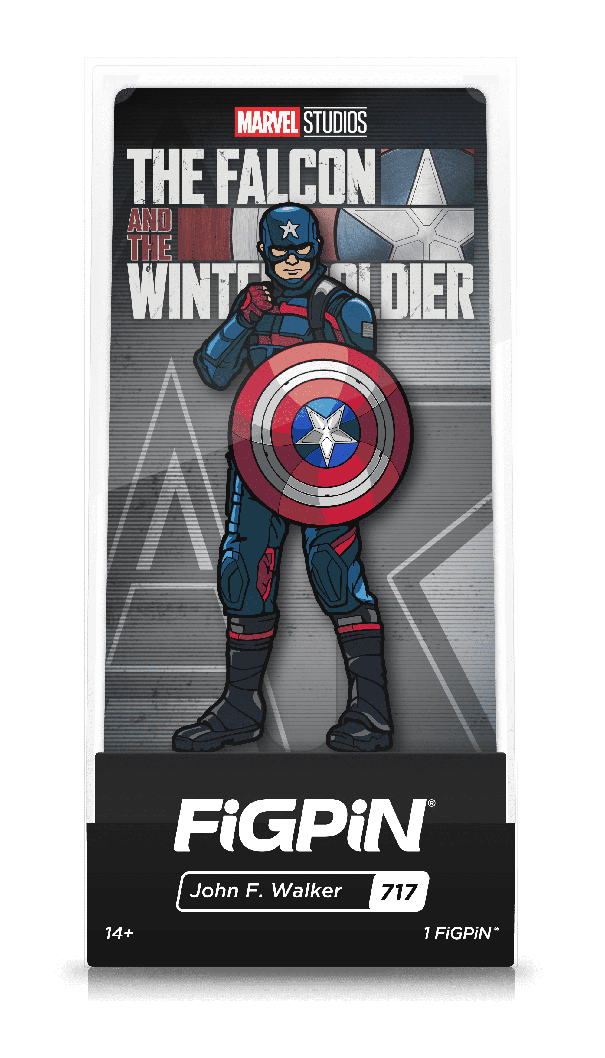 FiGPiN Marvel Studios Falcon and the Winter Soldier John F. Walker #717 LE 1000 Exclusive