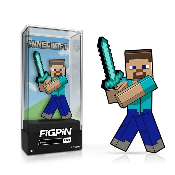 FiGPiN Minecraft Steve Collectible Enamel Pin (1323)
