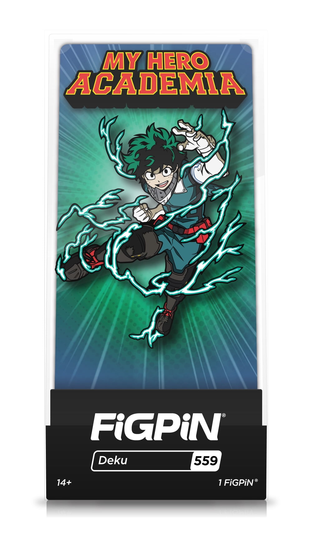 FiGPiN My Hero Academia Deku Action Figure, 3"