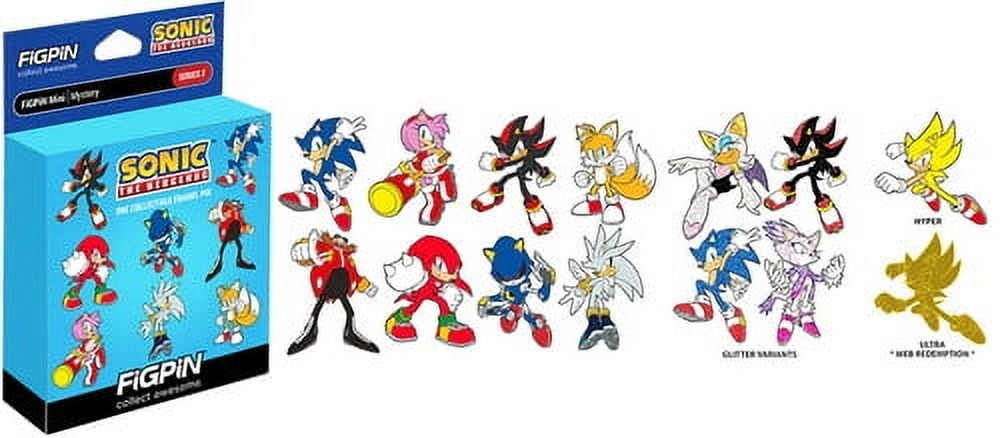FIGPIN - Mystery Mini Pin Series 2 - Sonic The Hedgehog - 1 Pin