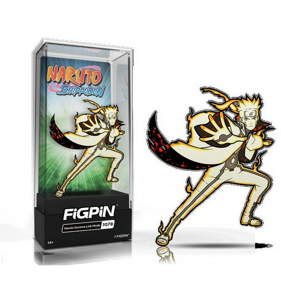 FiGPiN Naruto Shippuden - Naruto Kurama Link Mode #1078 LE 1000 ECCC Exclusive