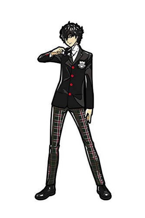 Persona 5: Protagonist - Collectible Pin with Premium Display Case - Not Machine Specific