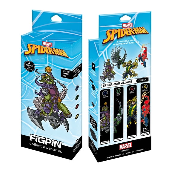FiGPiN Quest Spider-Man Villains Wave 1 - 1 Random Pin