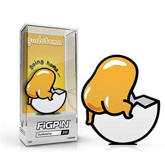 FiGPiN Sanrio Gudetama Going Home... Collectible Enamel Pin (513)