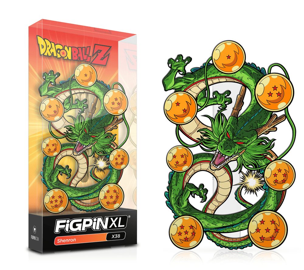 TOY TEMPLE FiGPiN Shenron #X38 DRAGON BALL Z 6" XL Collector Pin