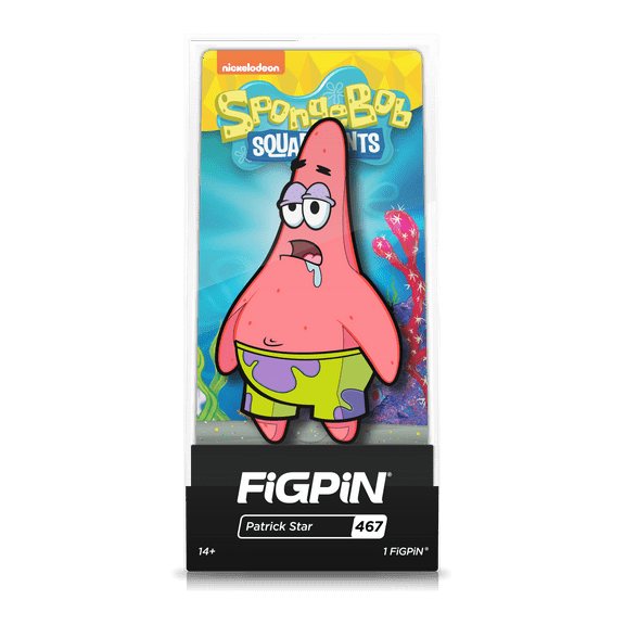 FiGPiN SpongeBob CHASE Patrick Star with Drool #467