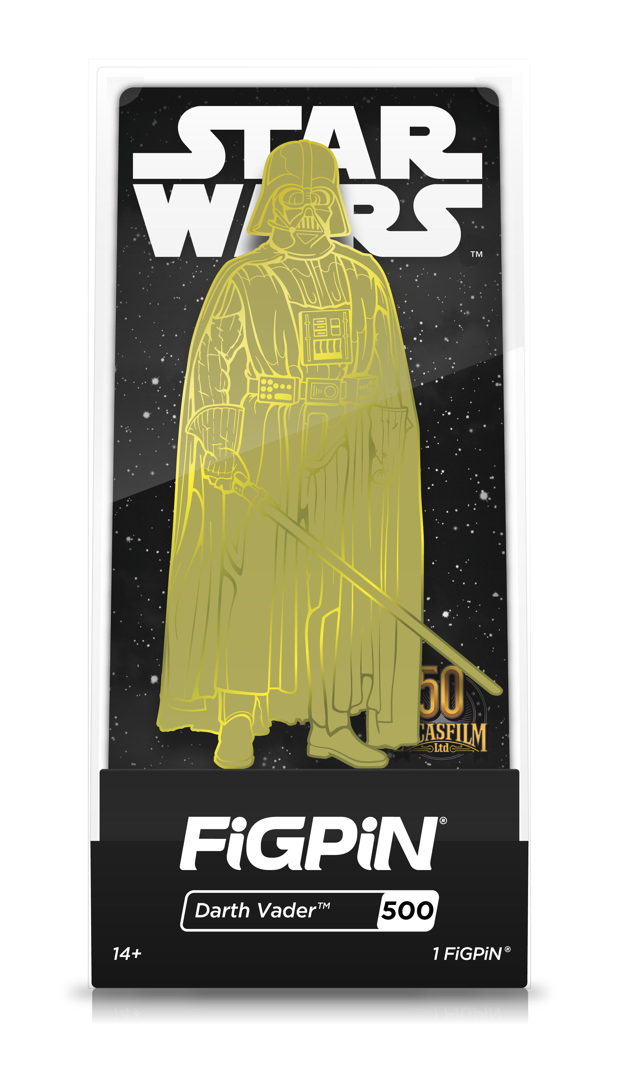 FiGPiN Star Wars Darth Vader #500 [Gold] LE 2000 Exclusive