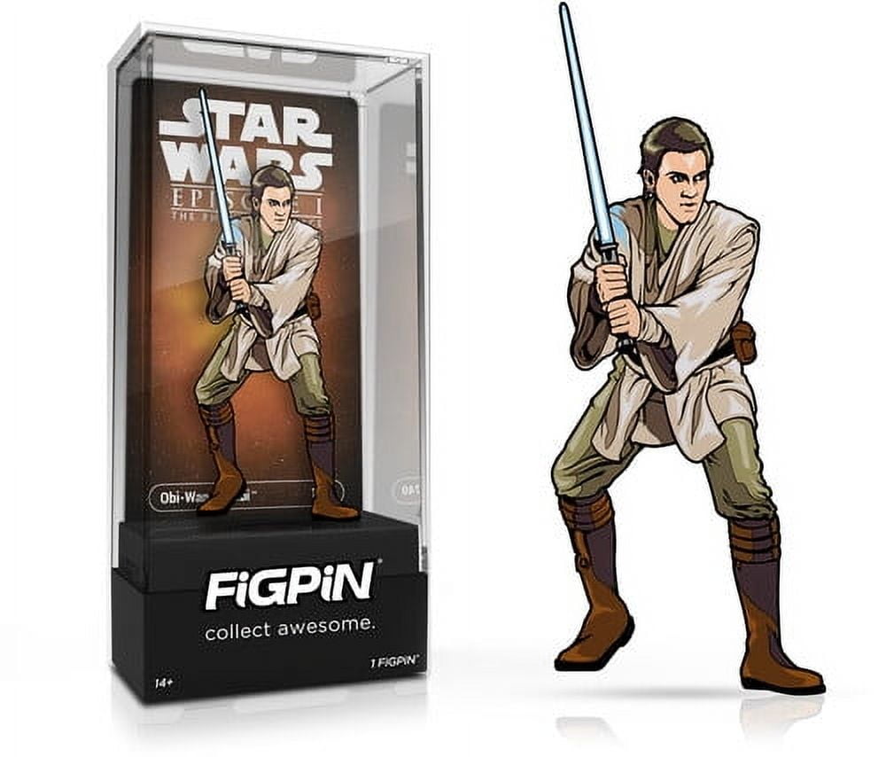 FiGPiN - Star Wars - One 3" Obi-Wan Kenobi (1740) Enamel Pin (NYCC 2024 Exclusive)