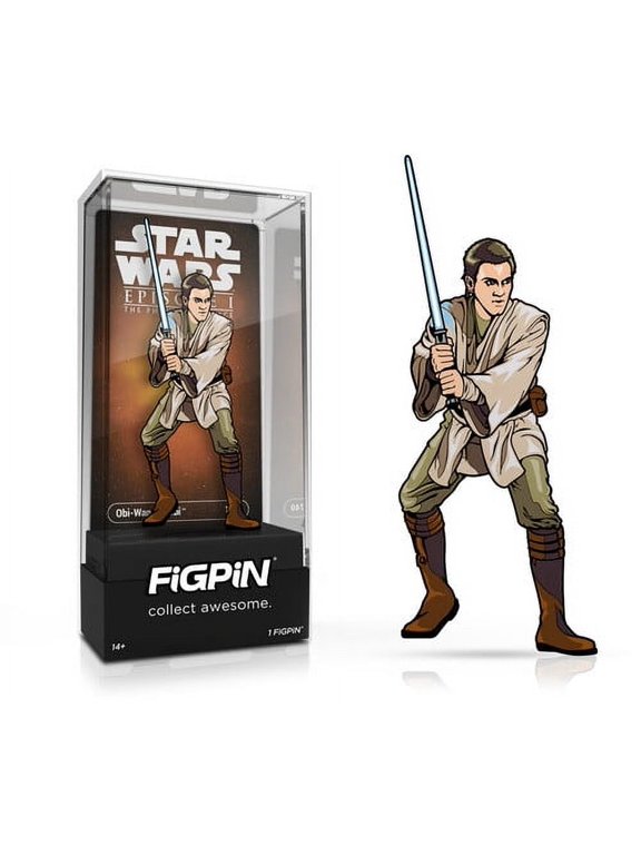 - Star Wars - One 3" Obi-Wan Kenobi (1740) Enamel Pin (NYCC 2024 Exclusive)