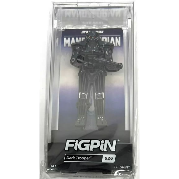FiGPiN Star Wars The Mandalorian Dark Trooper #826 Collectable Pin