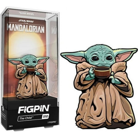 CMD Collectibles - Star Wars: The Mandalorian - The Child with Soup 3" Collector FigPin