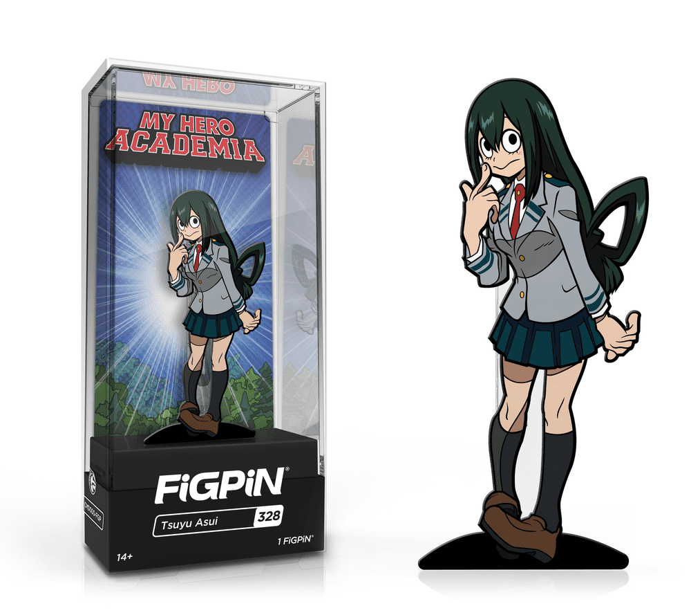 FiGPiN Tsuyu Asui #328 My Hero Academia 3" Collector Pin