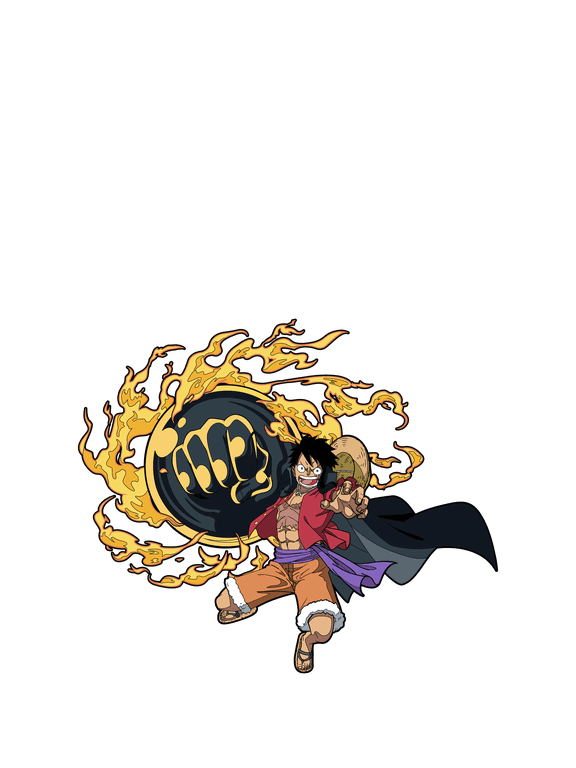 XL One Piece: Monkey D. Luffy Gear 3 Form GITD (X79) + LOGO LE 1000