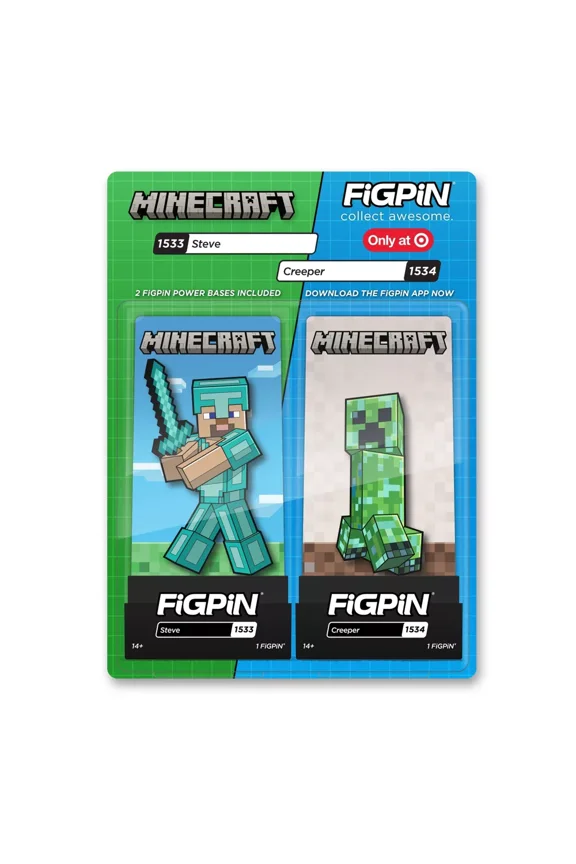 Minecraft 2pk - Steve and Creeper