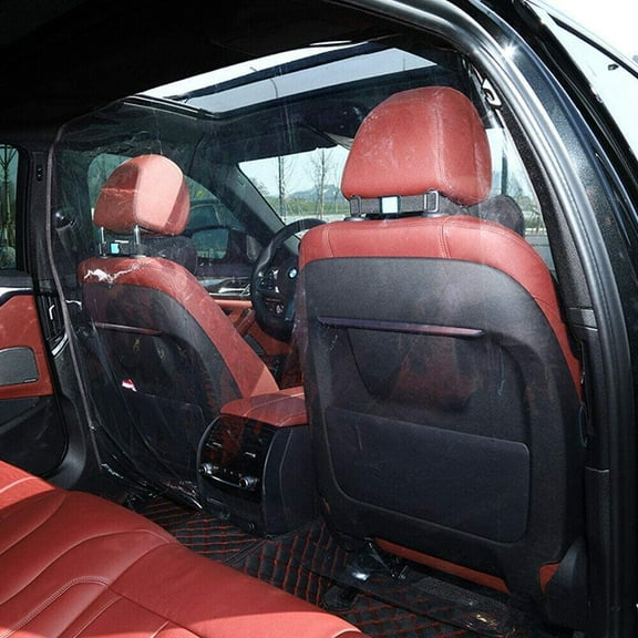 FiGoal Car Isolation Film Plastic Full  Protective Cover Cab Taxi Transparent  Membrane Curtain PVC Film