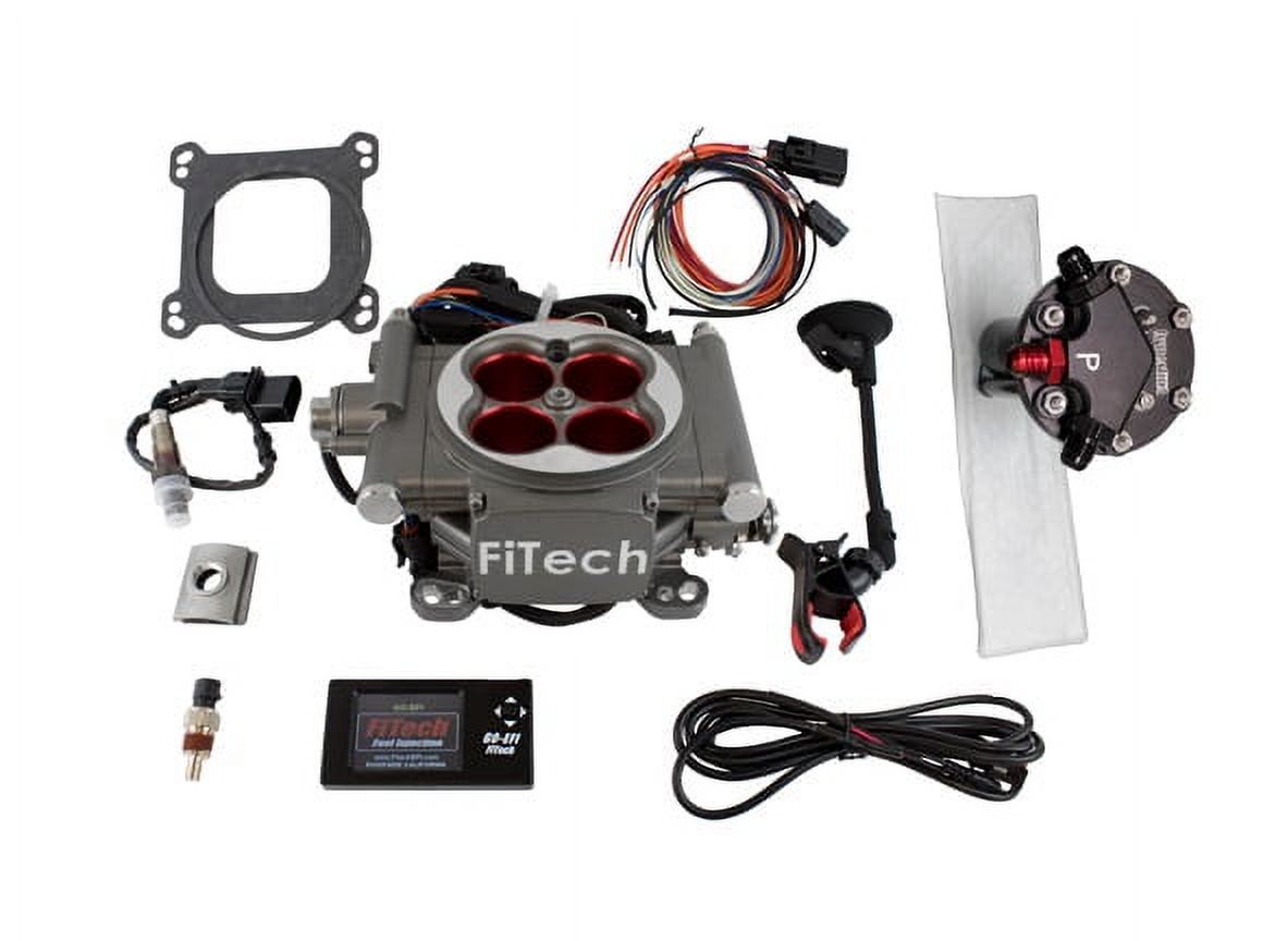 FiTECH FUEL INJECTION 38003 Electronic Fuel Injection Systems Go Street EFI Master Kit Natural