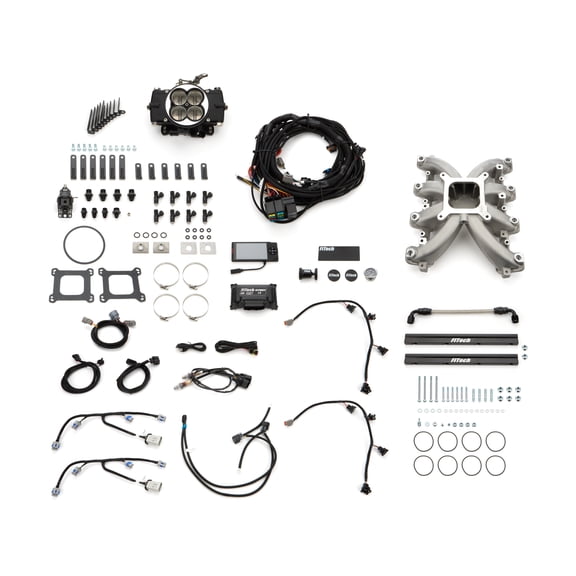 FiTECH FUEL INJECTION Retro LS Port 750 HP EFI System w/LS1 Intake partNumber: 37005