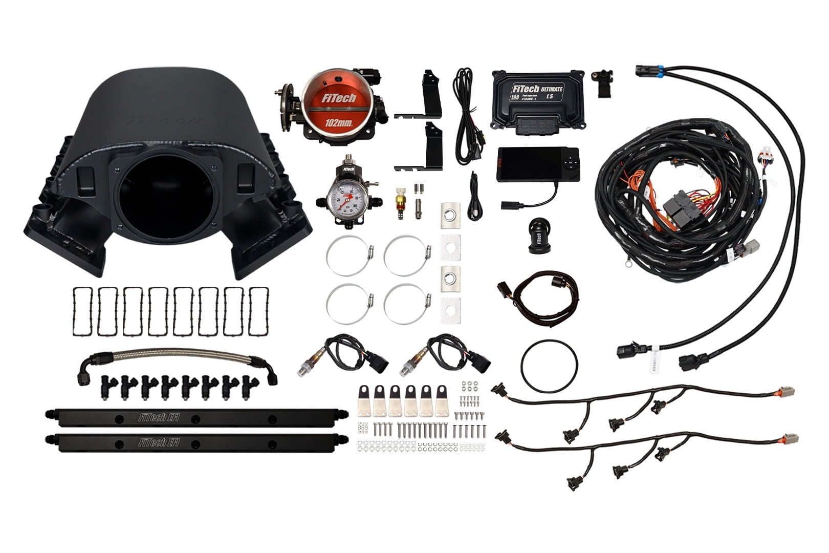 FiTECH FUEL INJECTION Ultimate Rebel LS 1000HP EFI System w/Trans Cont partNumber: 70093