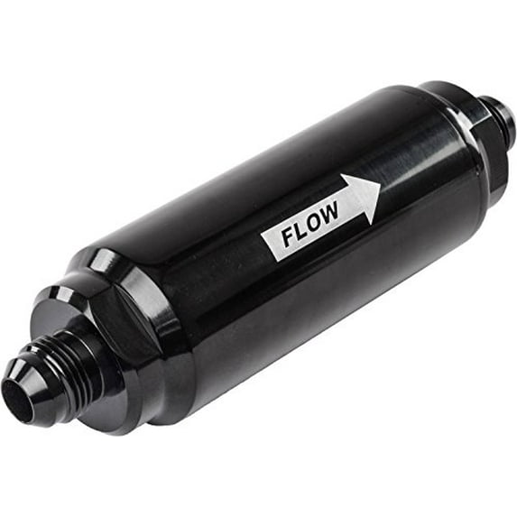 FiTech 80111 Pre-Pump In-Line Fuel Filter, 100 Micron