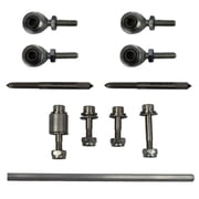 FiTech Fuel injection Linkage Kit Compatible with 39610, 5.10 x 4.70