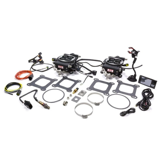 FiTech Universal Throttle Body Go EFI 2x4 Fuel Injection Kit P/N 30062