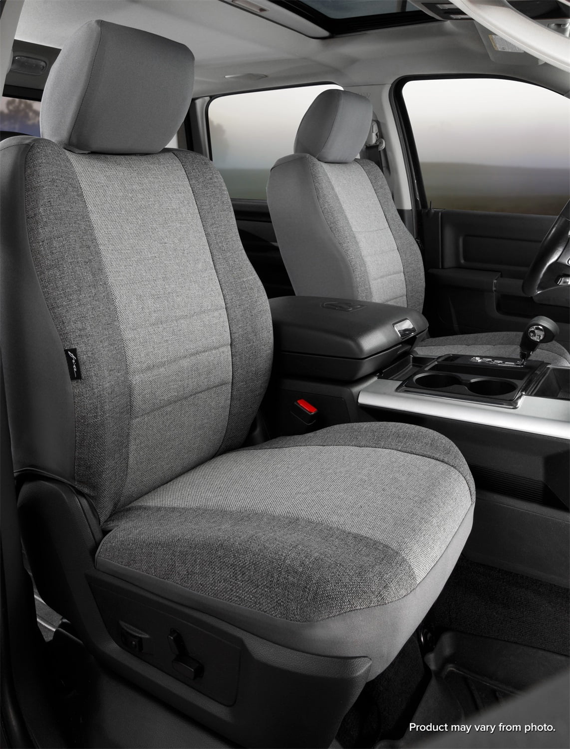 Fia Inc. OE39-35 GRAY FIAOE39-35 GRAY 09-14 TACOMA OE FRONT BUCKET SEAT COVER GRAY