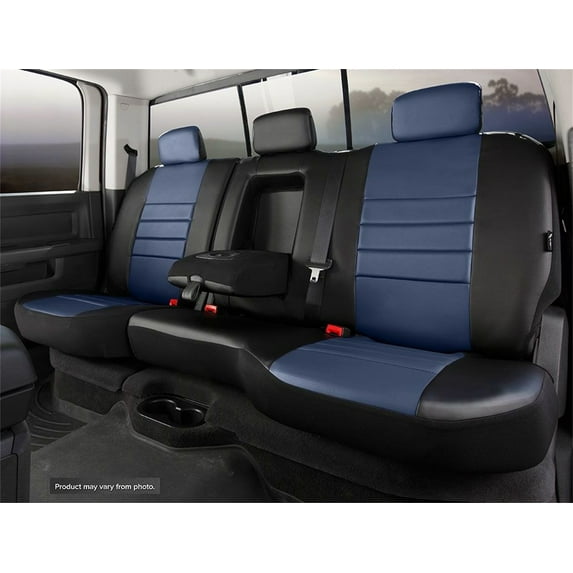 Fia Inc. SL62-17 BLUE FIASL62-17 BLUE 04-10 F250/F350/F450/F550 SUPER DUTY SL REAR 60/40 SEAT COVER BLUE