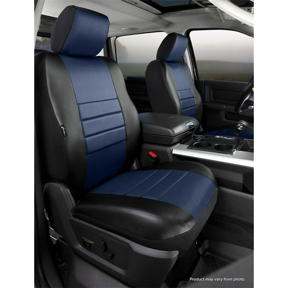 Fia Inc. SL68-24 BLUE FIASL68-24 BLUE 03-12 EXPRESS/SAVANA SL FRONT BUCKET SEAT COVER BLUE