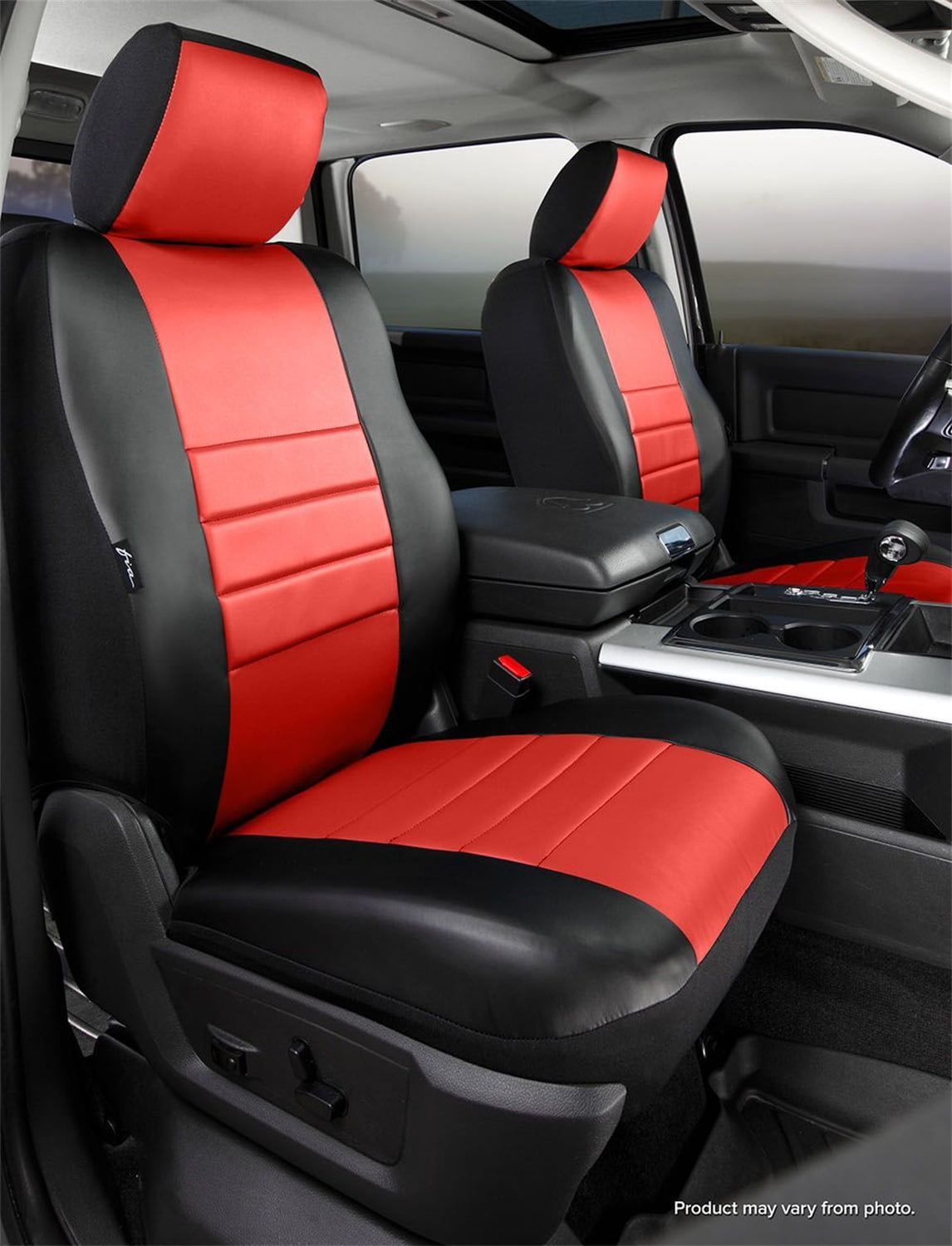Fia Inc. SL68-32 RED FIASL68-32 RED 14-16 SILVERADO/SIERRA 1500/15-16 SILV/SIERRA 2500/3500 FRT BUCKET SEATS W/ADJ HEAD & SIDE BAGS RED