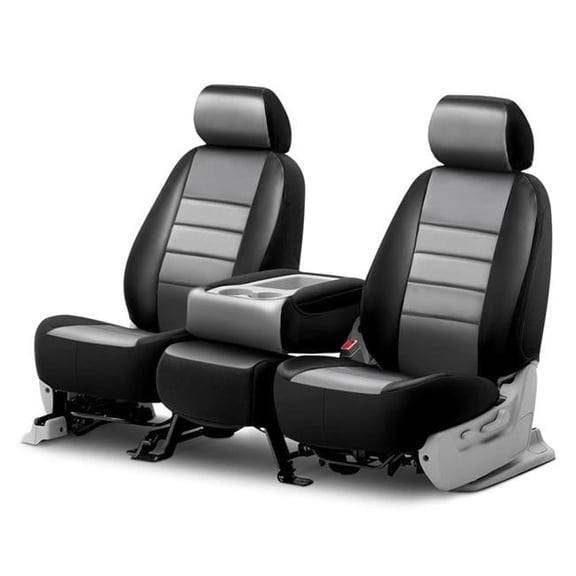 Fia Inc. SL69-11 GRAY FIASL69-11 GRAY 02-05 RAM SL FRONT 40/20/40 SEAT COVER GRAY