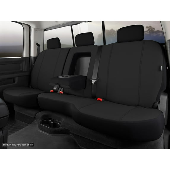 Fia Inc. SP82-29 BLACK FIASP82-29 BLACK 10-16 EQUINOX/TERRAIN CUSTOM SEAT COVER, REAR SPLIT BACKREST 60/40 BLACK