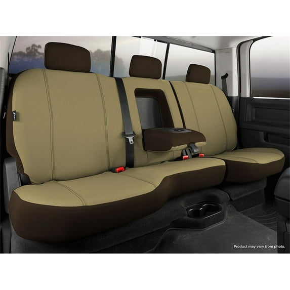 Fia Inc. SP82-49 TAUPE FIASP82-49 TAUPE 09-10 RAM 1500/10-16 RAM 2500/3500 SP REAR 40/60 SEAT COVER TAUPE