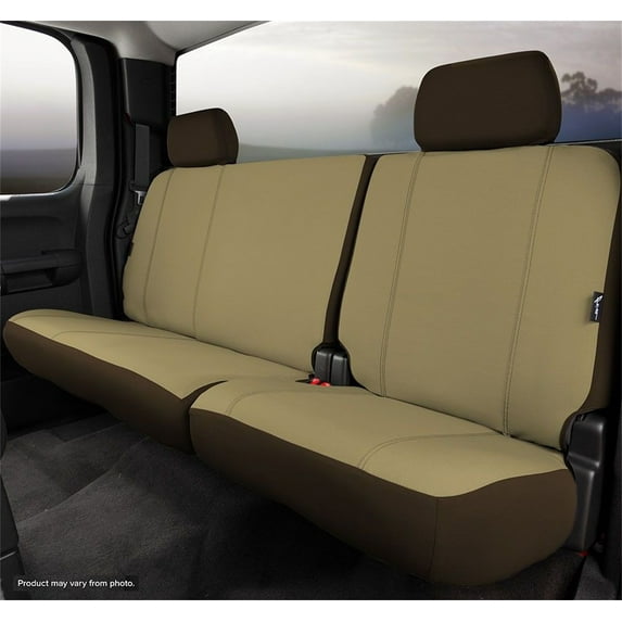 Fia Inc. SP82-91 TAUPE FIASP82-91 TAUPE 10-12 TITAN SP REAR 40/60 SEAT COVER TAUPE