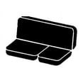 thumbnail image 1 of Fia Inc. TR42-15 WINE FIATR42-15 WINE 00-07 F250/F350/F450 SUPER DUTY RR SOLID B/REST 40/60 SPL/CUSH S/CAB, 1 of 2