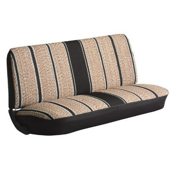 Fia Inc. TR44 BLACK FIATR44 BLACK UNIVERSAL FULL SIZE BENCH BLACK