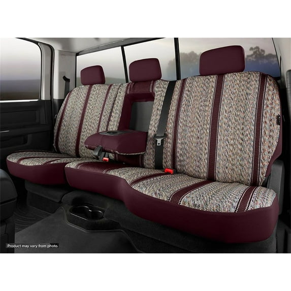 Fia Inc. TR47-63 WINE FIATR47-63 WINE 06-09 RANGER TR FRONT 60/40 SEAT COVER WINE