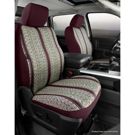 Fia Inc. TR49-20 WINE FIATR49-20 WINE 06-08 RAM 1500/2500/3500 & MEGA CAB TR FRONT BUCKET SEAT COVER WINE