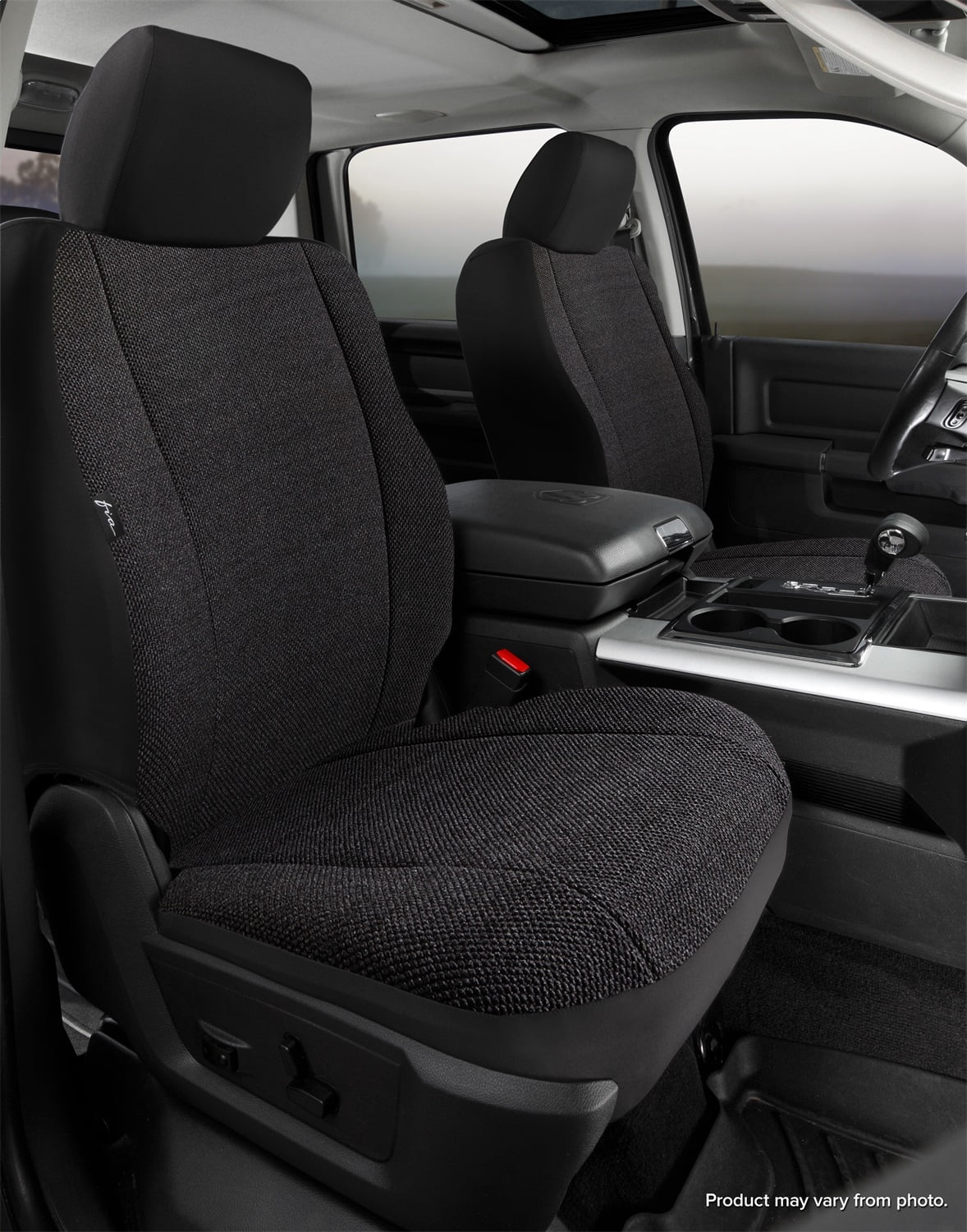 Fia Inc. TRS47-34 BLACK FIATRS47-34 BLACK 15-17 F150 TRS FRONT SEAT COVER BLACK