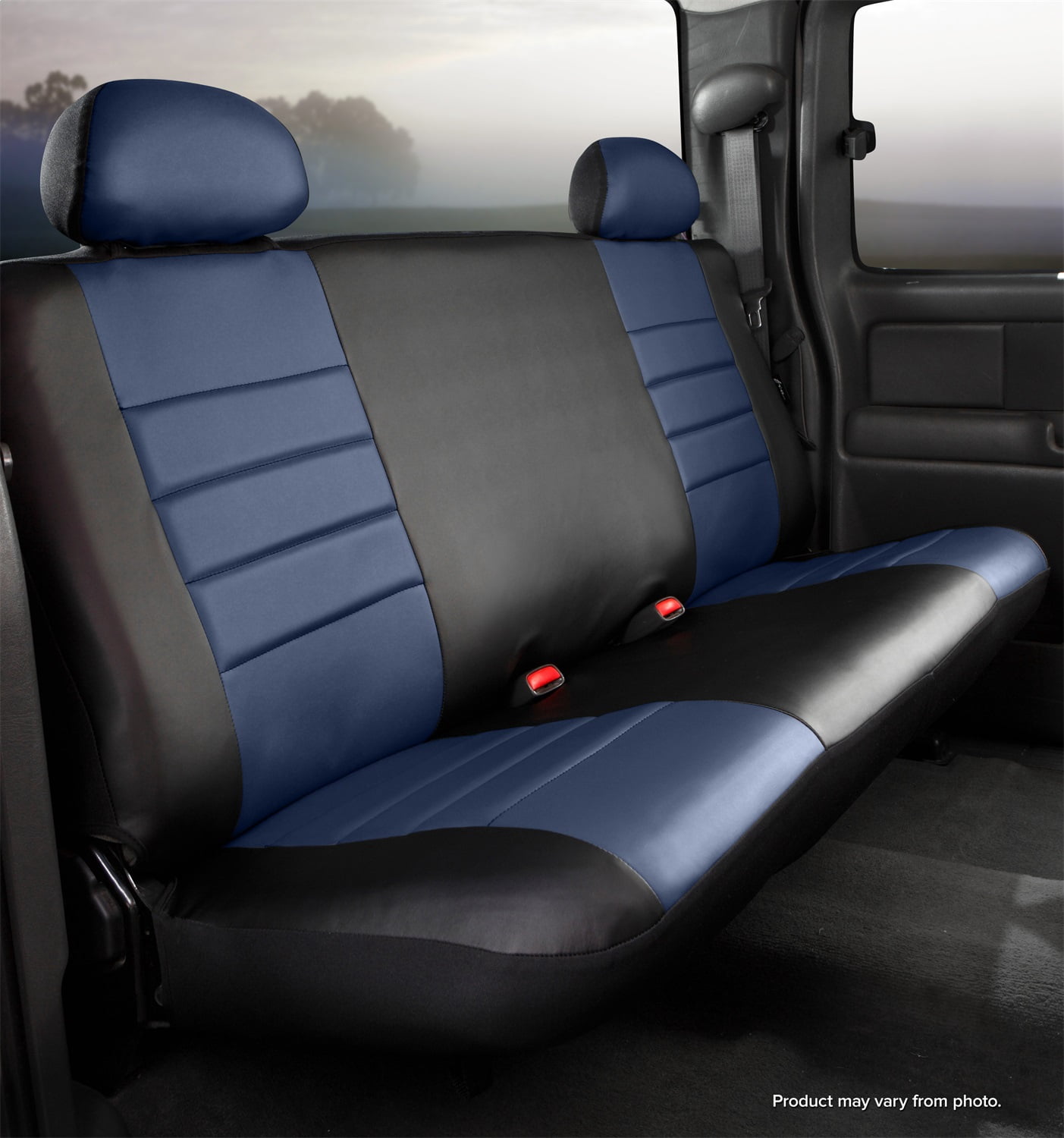 Fia SL62-59 BLUE LeatherLite Custom Seat Cover Fits 19-21 Ranger Fits ...