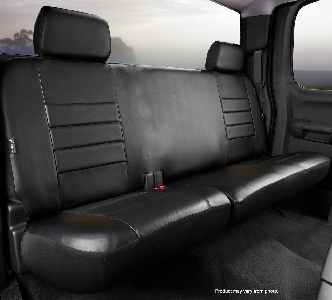 Fia Sl62 67 Blk/Blk Leatherlite Custom Seat Cover Fits select: 2019 ...